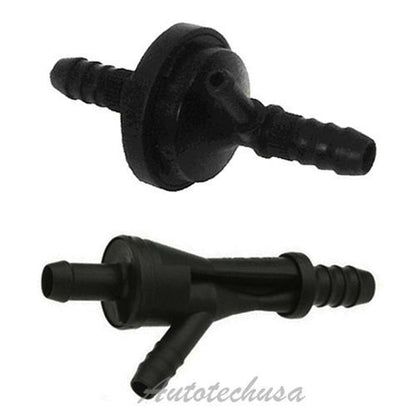 Air Pompe Carreaux Valve + Ventouse Pour BH04 Vent Purge Audi A4 VW Passat