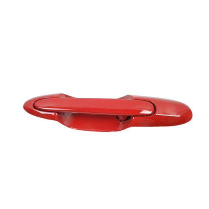 Rear Left Exterior Outside Door Handle For 2000-2006 Mazda MPV Classic Red A3E