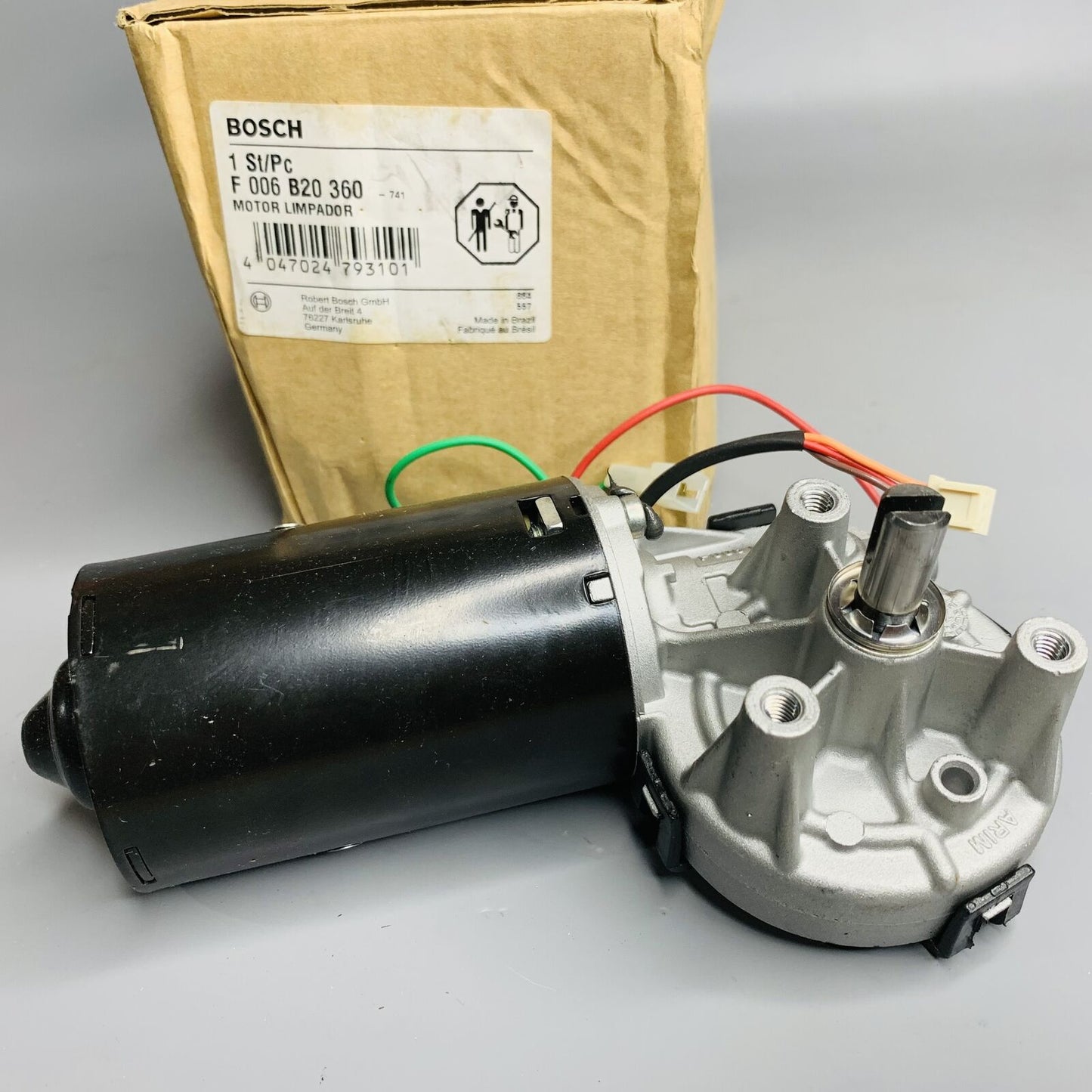 BOSCH GENUINE Wiper Motor 24V For F006B20360
