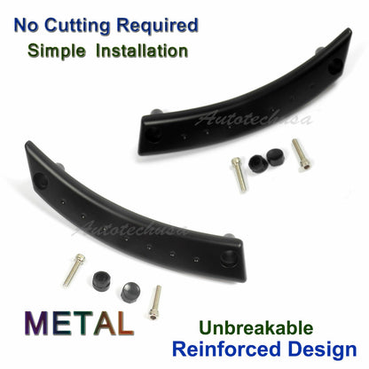 98 VW Beetle Actualizado Metal Puerta Panel Negro Mango Reparación Kit Satinpair