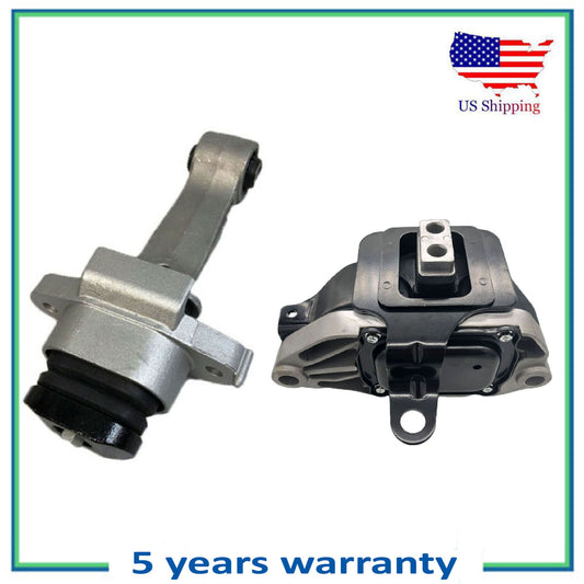 Set 2PCS Engine Motor & Auto Trans. Mount For 2015 Hyundai Sonata 2.0L L4
