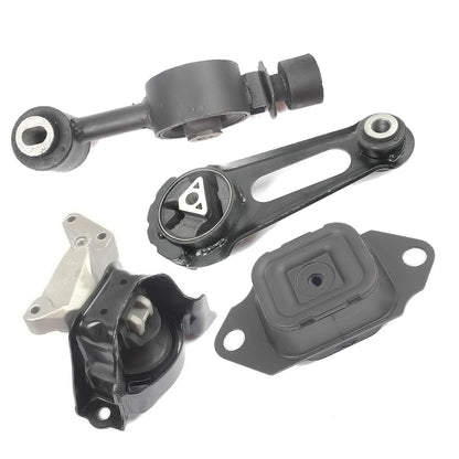 Set 4 PCS Engine Motor & Transmission Mount For 2014-2018 Nissan Versa Not 1.6L