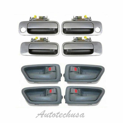 1997-2001 For Toyota Camry 4 Gray Interior / 1B2 Outside Door Handle DH88