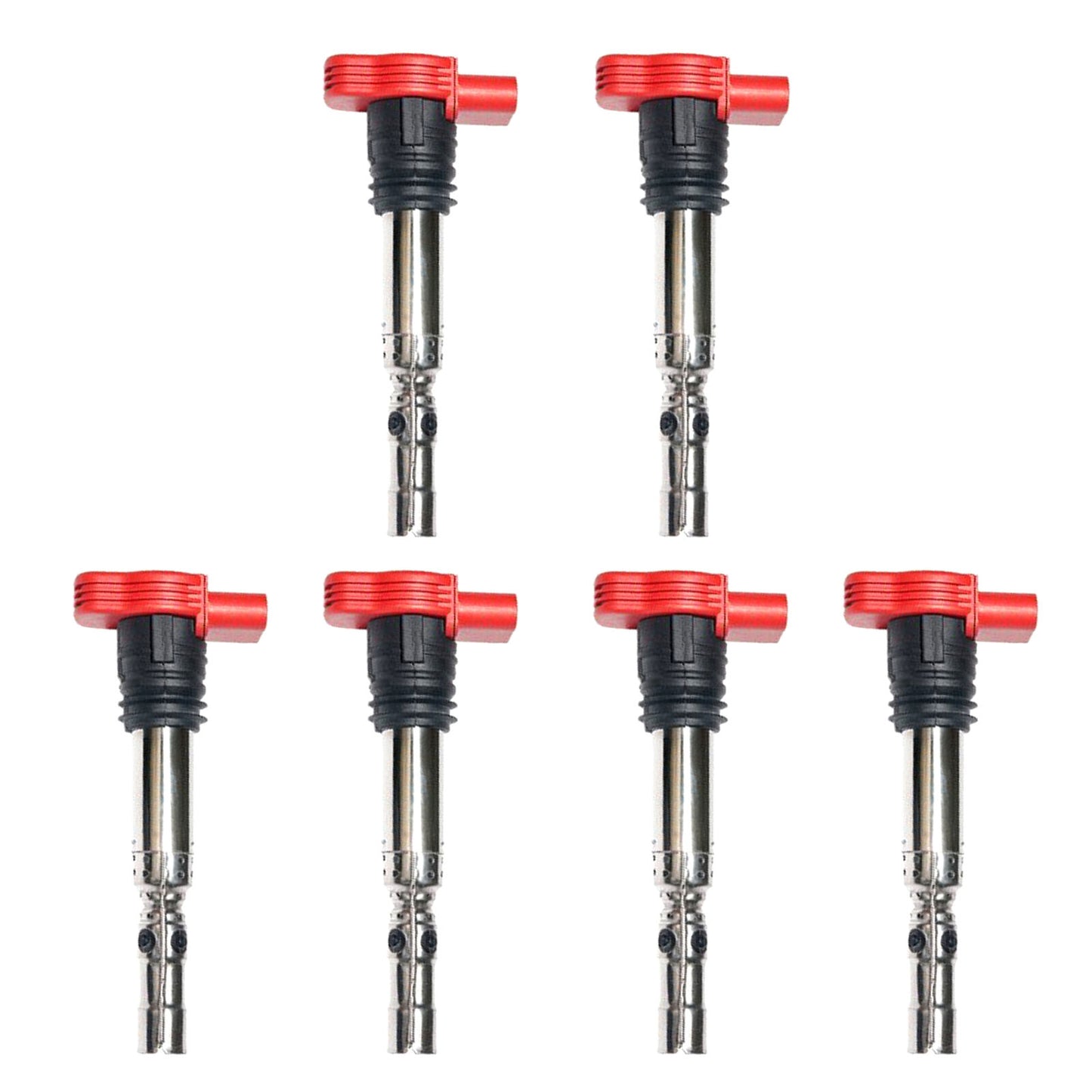 Set 6PCS Ignition Coil For UF483 C1471 52-1795 72954016 Audi A4 A6 Quattro 3.0L