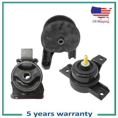 3PCS Moteur Montage Moteur Pour 2010-2013 Hyundai Kia Santa Fe Sorento 2.4L 3.5L
