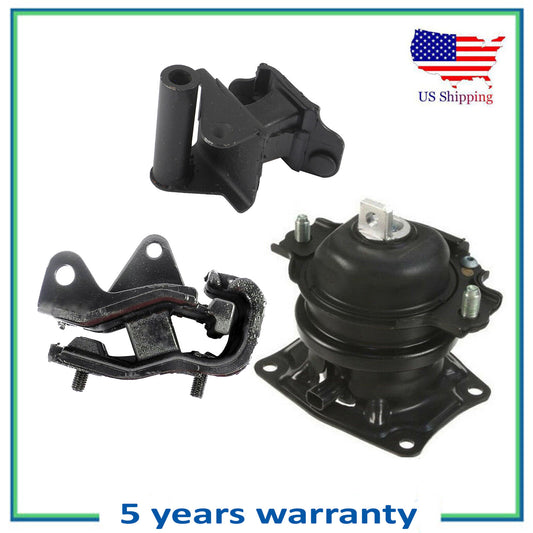 3PCS Engine Motor & Trans Mount For 2007 Honda Odyssey 3.5L i-VTEC Automatic