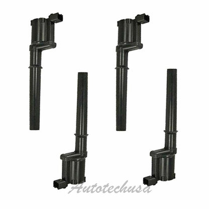 1997-2008 FORD LINCOLN MERCURY V8 Ignition Coil DG512 Set Of 4 IC72 B254 4