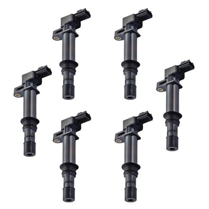 Juego 6PCS Nuevo Encendido Bobina Para UF270 C1231 C1653 Dodge Jeep Mitsubishi