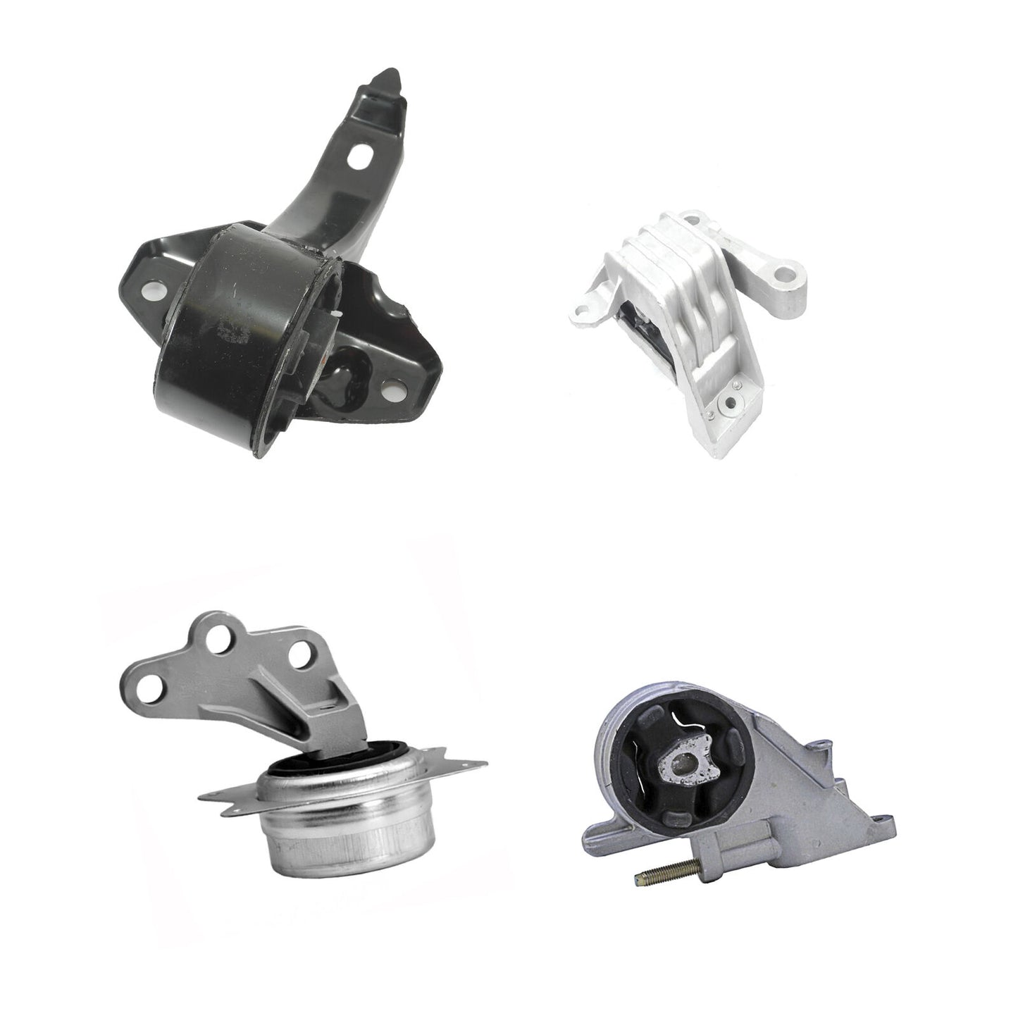 4PCS Motor & Auto Trans Montaje Para 2008-2010 Chevrolet Malibu 2.4L 4 Velocidad