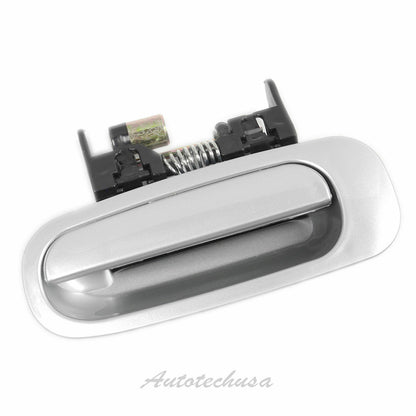Rear Left Exterior Outside Door Handle For B592 98-02 Corolla Prizm Silver