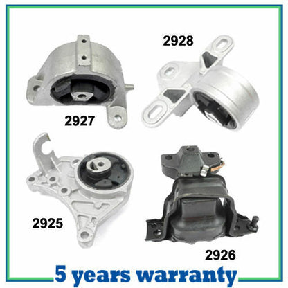 M048 Motor & Trans Montaje Para 01-07 Dodge Caravan Magnífico 3.3L 3.8L De 4PCS