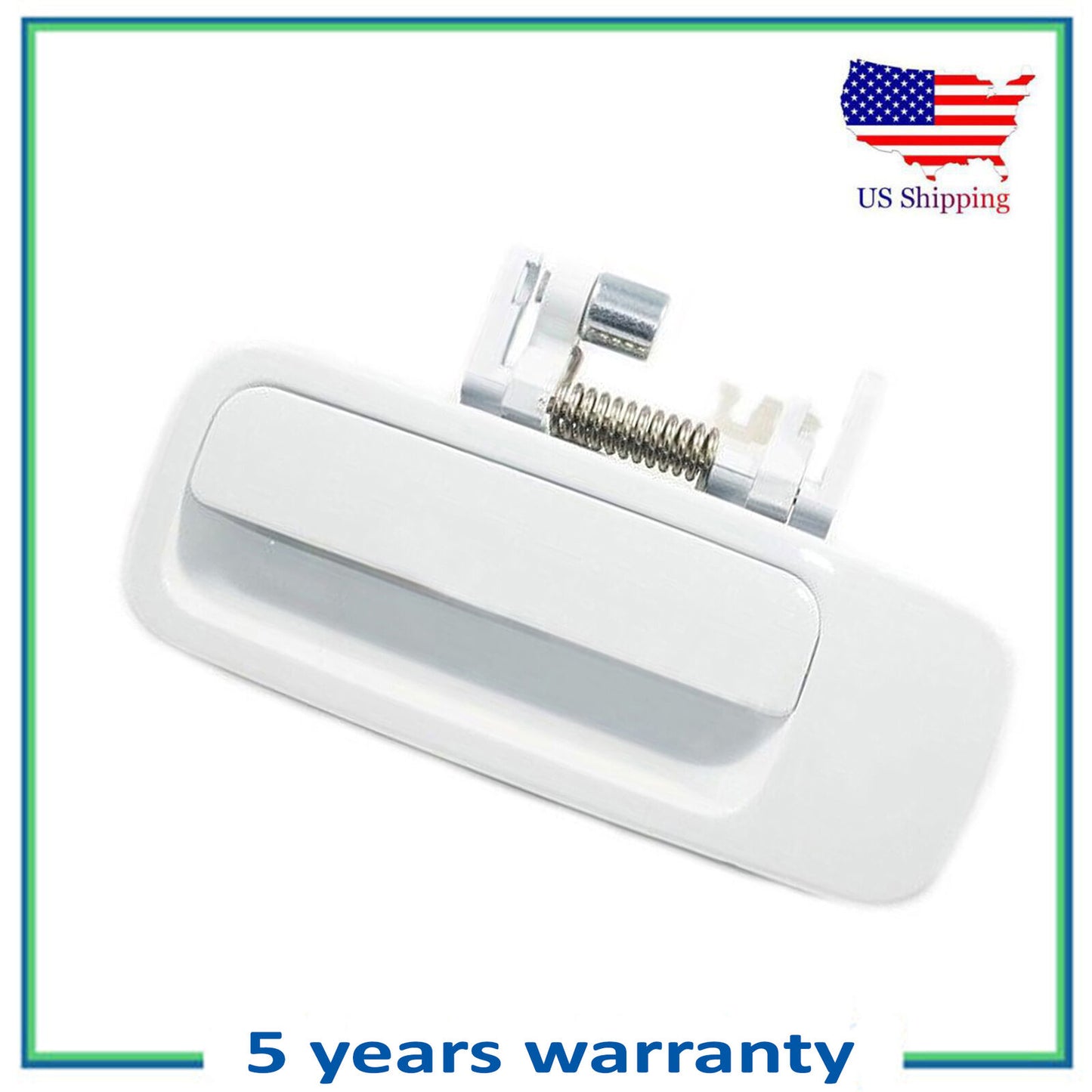 Rear Left Driver Side Outside Door Handle For 2000-2004 Toyota Avalon 040 White