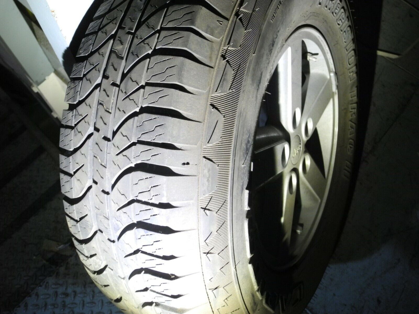 4 16X7 JEEP Wrangler OEM Aleación Rueda Gran Condición Como Nuevo Neumático 245