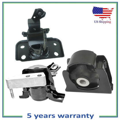 3PCS Engine Motor & Transmission Mount for Automatic For 2011-2016 Scion Tc 2.5L