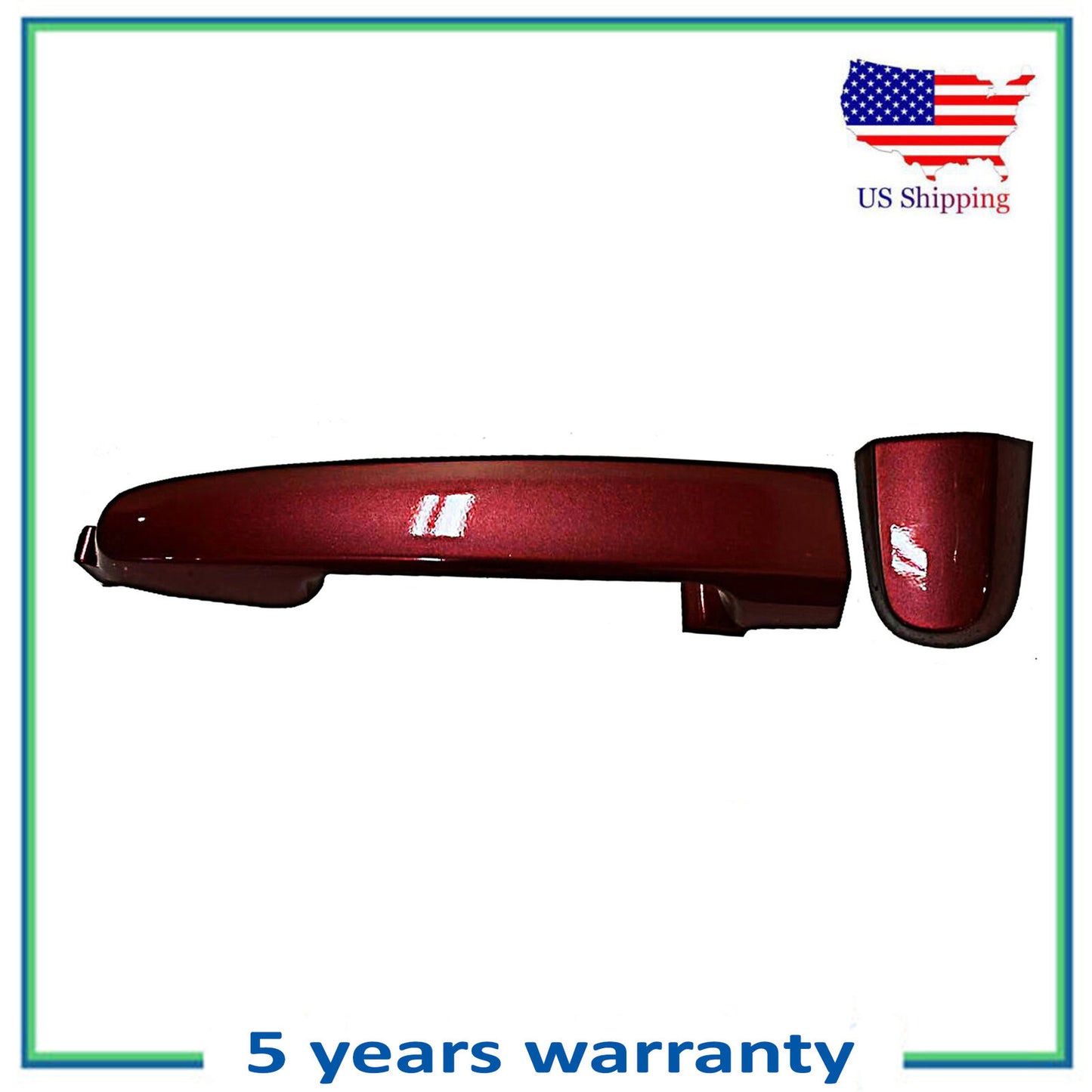 Posterior Exterior Puerta Mango 3Q3 Salsa Rojo Perla Para 03-2010 Pontiac Vibe