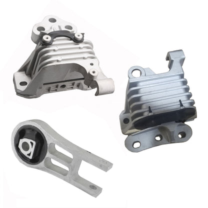 Engine Motor & Trans Mount Motorking For 14-19 Jeep Cherokee Set 3PCS 2.4L