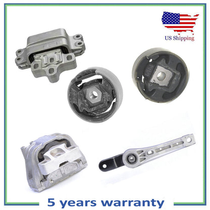5PCS Engine, Trans & Torque Strut Mount For 12-14 16-18 Volkswagen Passat 3.6L