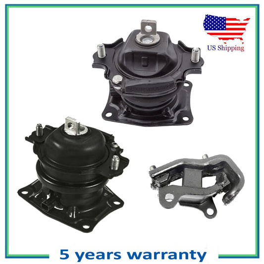 3PCS 65026EL 4583EL 6582 I-Vtec Moteur & Trans Montage Pour 05-06 Honda Odyssey