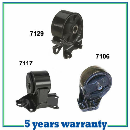 M519 Engine Motor & Trans Mount For 02-05 Hyundai Sonata 2.4L 2.7L 3PCS For Auto
