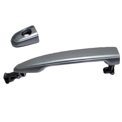 Front Exterior Door Handle W/Keyhole For 04-10 Sienna Blue Mirage Metallic 8R5