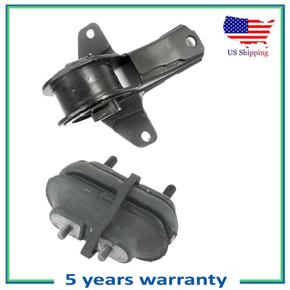 2PCS Engine Motor & Trans Mount For 1997-1999 Chevrolet Malibu Cutlass 2.4L 3.1L