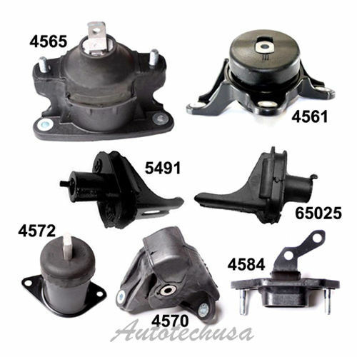 Trans. Mount Set Acura TSX 2.4L For M1072 4561 4565 4570 4572 4584 4591 65025