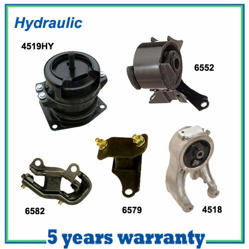 M037 Moteur & Trans Montage Pour 99-04 Honda Odyssey 3.5L Kit 5PCS Hydraulique