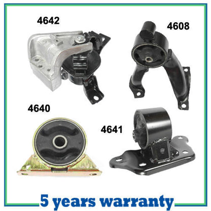M043 Engine Motor & Trans Mount For 03-06 Mitsubishi Outlander 2.4L 2WD Set