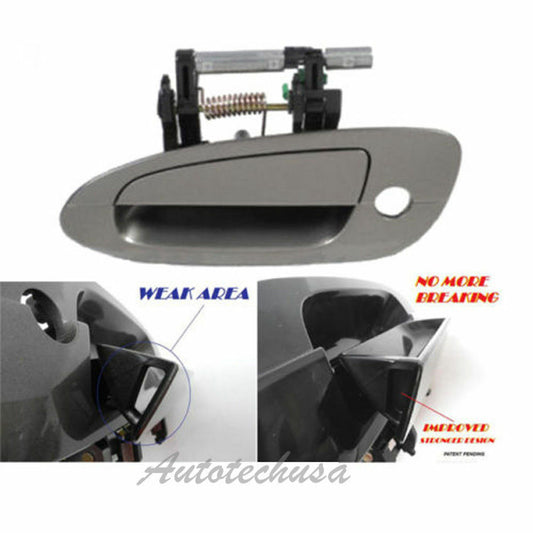 For NISSAN ALTIMA B3779 Outside Front Left KY2 Pewter MotorKing Door Handle