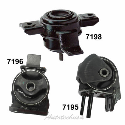 Engine Motor & Trans Mount Auto M1262 For Santa / Fe Sorento 2.4L 7195 7196 7198