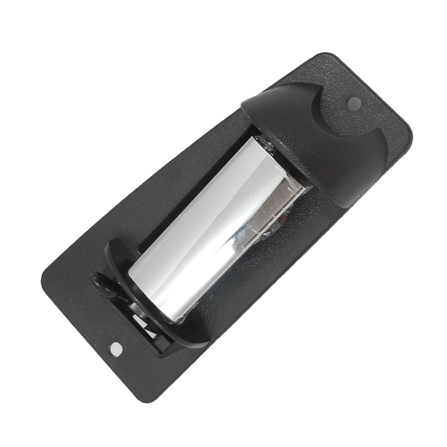 Rear Right Outer Door Handle For Chevrolet Silverado GMC Texture Black & Chrome