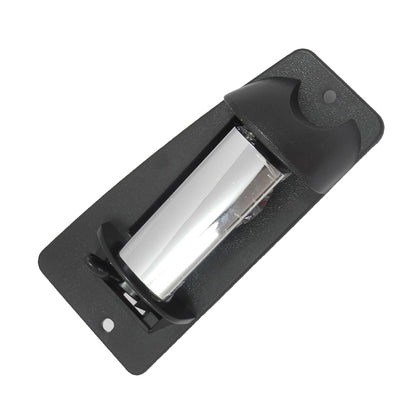 Rear Right Outer Door Handle For Chevrolet Silverado GMC Texture Black & Chrome