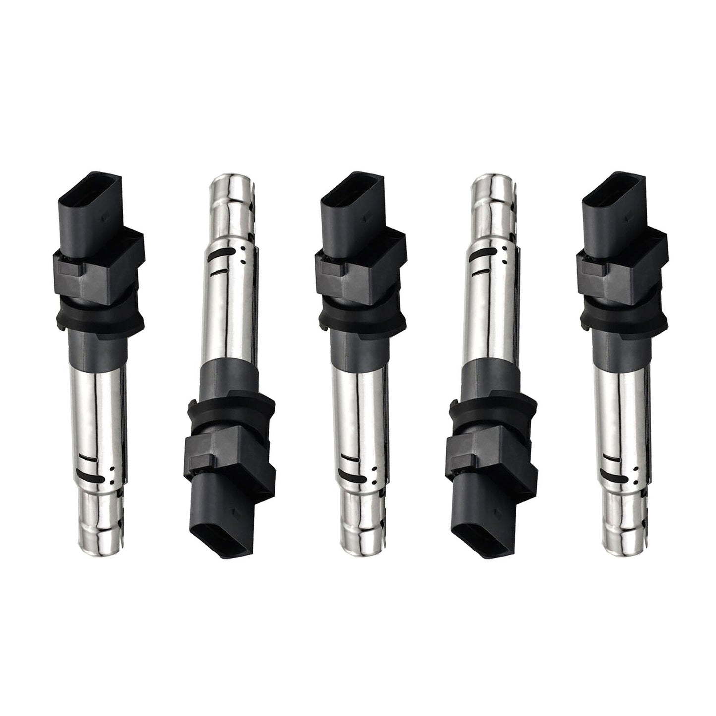 Set 5PCS Ignition Coil For UF531 Audi A3 TT Quattro Cayenne VW Touareg 3.2L 3.6L