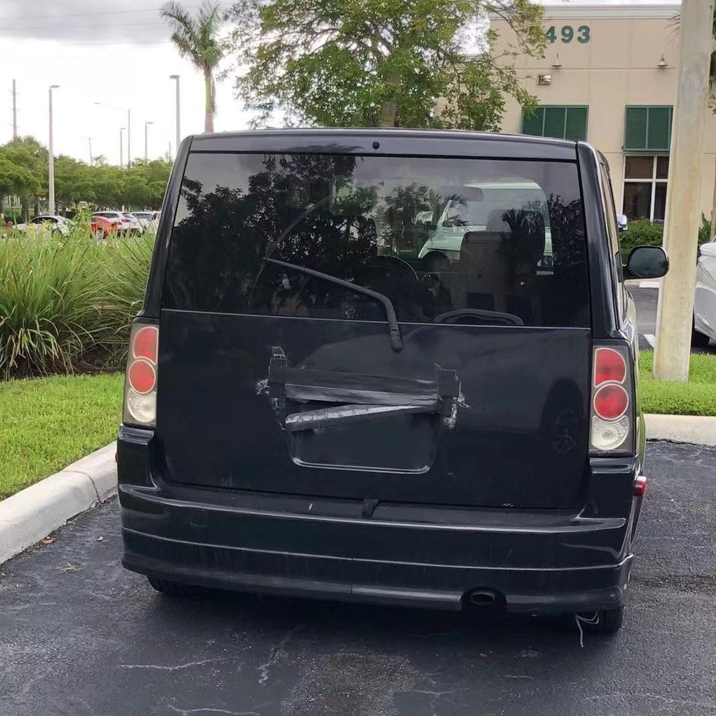 Tailgate Liftgate Hatch Door Handle For 04-06 Scion xb 6M7 Camouflage Metallic