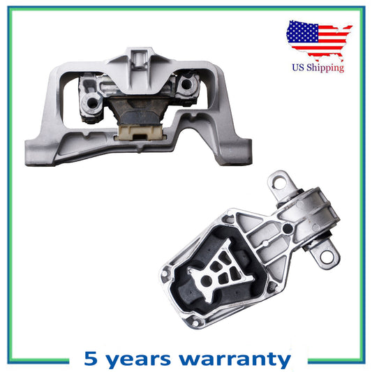 Set 2PCS Engine Motor Mount For Mercedes-Benz B250 CLA250 GLA250 GLA45 AMG 2.0L