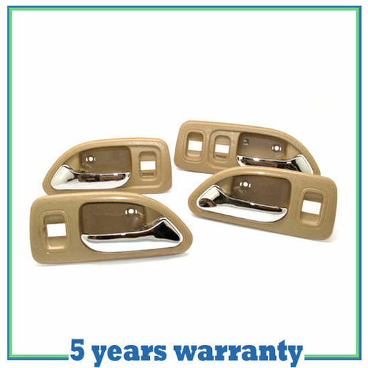 1994-1997 For Honda Accord Interior Door Handle TAN SET OF 4 DH52