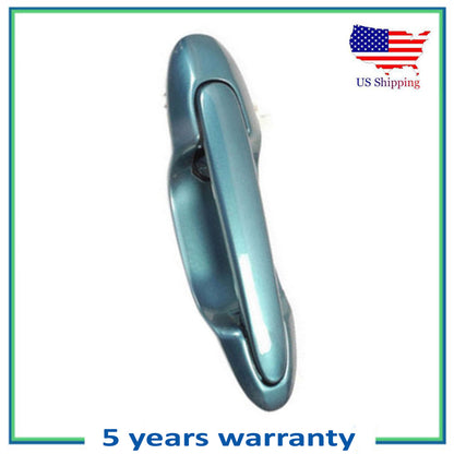 Rear Right Exterior Outside Door Handle For 2000-2006 Mazda MPV Light Teal 20Q