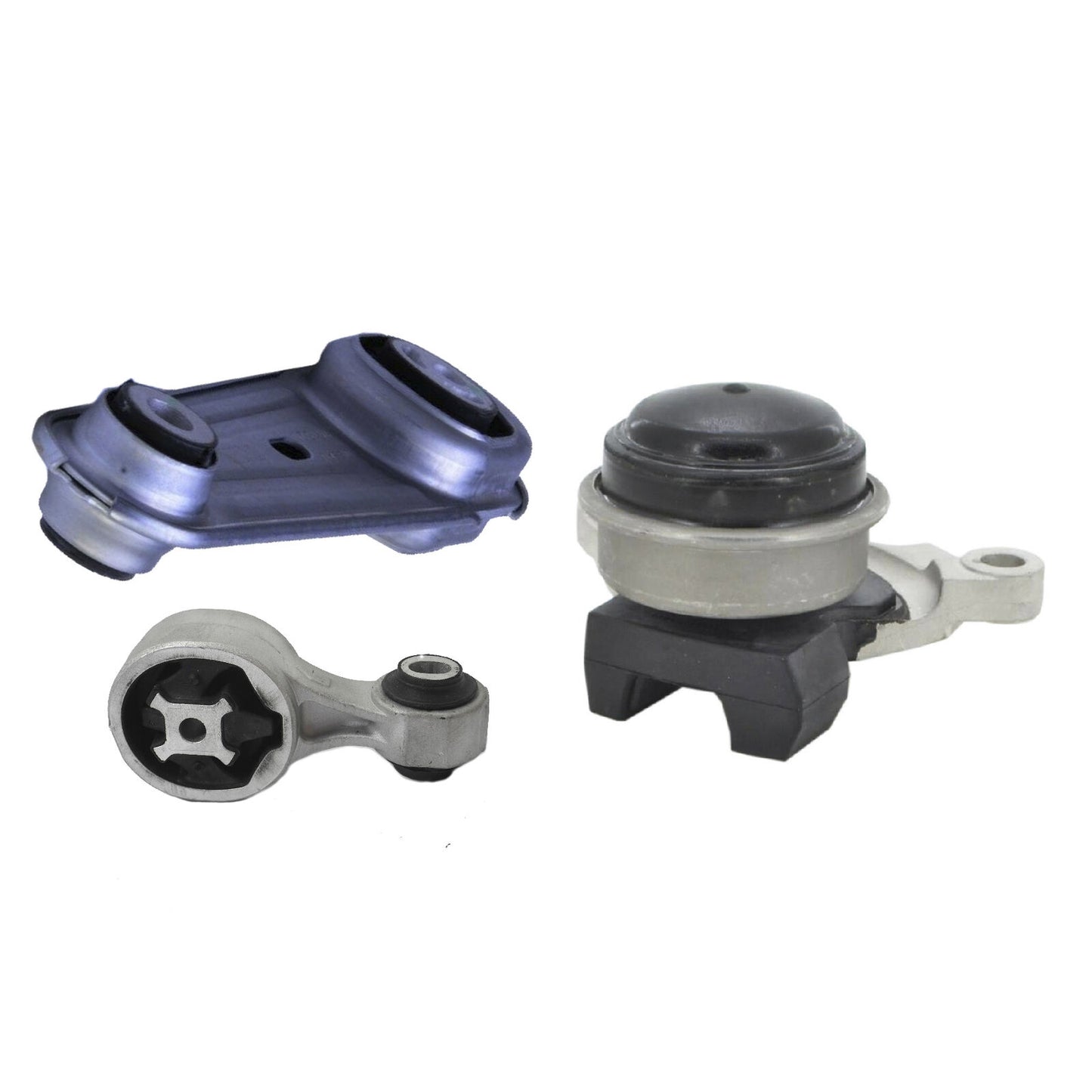 Set 3PCS Engine Motor & Insert Auto Trans. Mount For Nissan Rogue X-Trail 2.5L