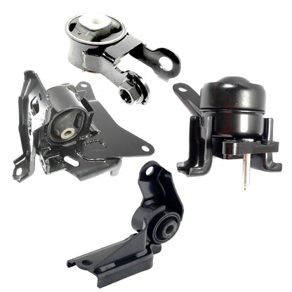 Set of 4PCS Engine Motor & Auto Trans Mount For 06-12 15-17 Toyota Yaris 1.5L L4
