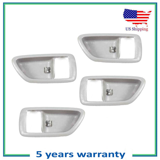 4 PCS Interior Door Handle Bezel Trim Casing Cover For 00-2004 Toyota Avalon