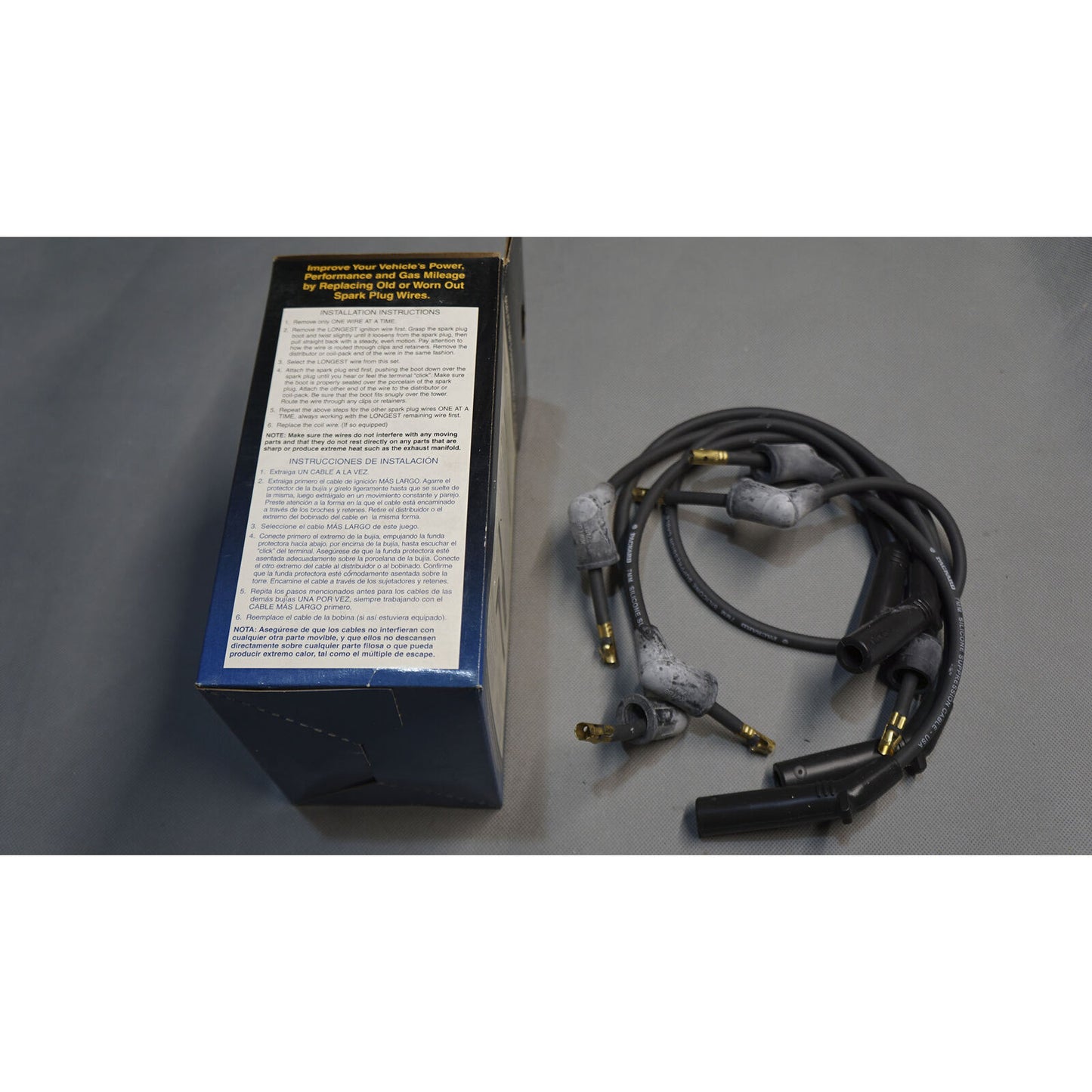 Spark Plug Wire OEM PI4678 For 1987-1995 Eagle Mitsubishi Plymouth Dodge Hyundai