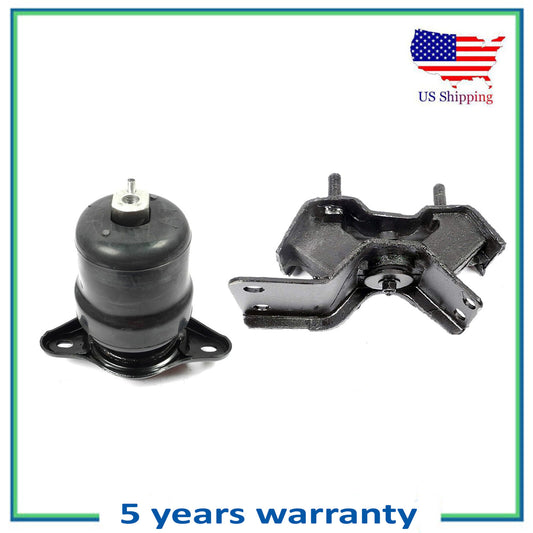 2PCS Engine Motor & Trans Mount For 1992-1996 Toyota Camry 2.2L 6277 6256 AUTO