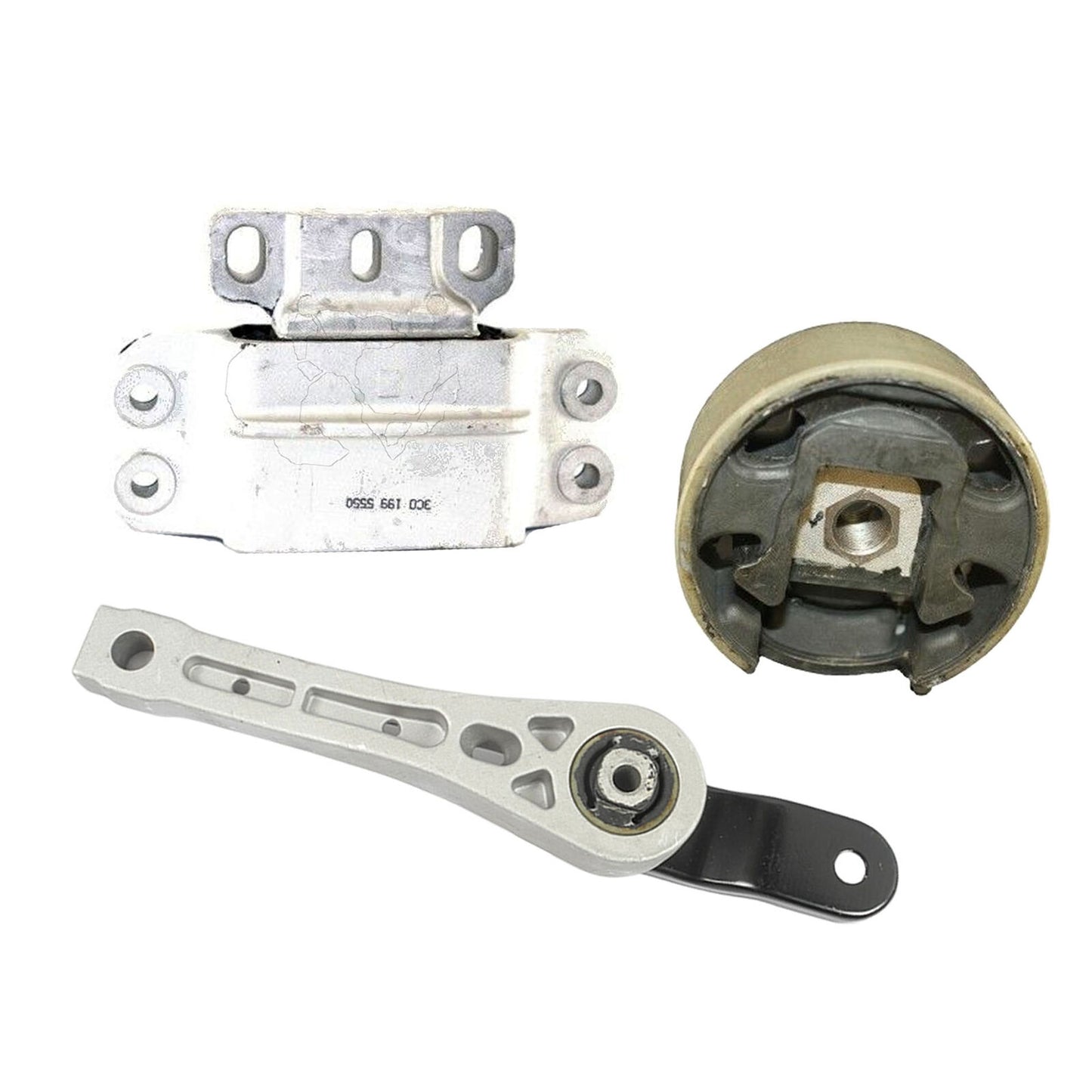 3PCS Motor & Trans Montaje Para 2010-2014 Volkswagen Golf 2.5L 6969 6962 6959