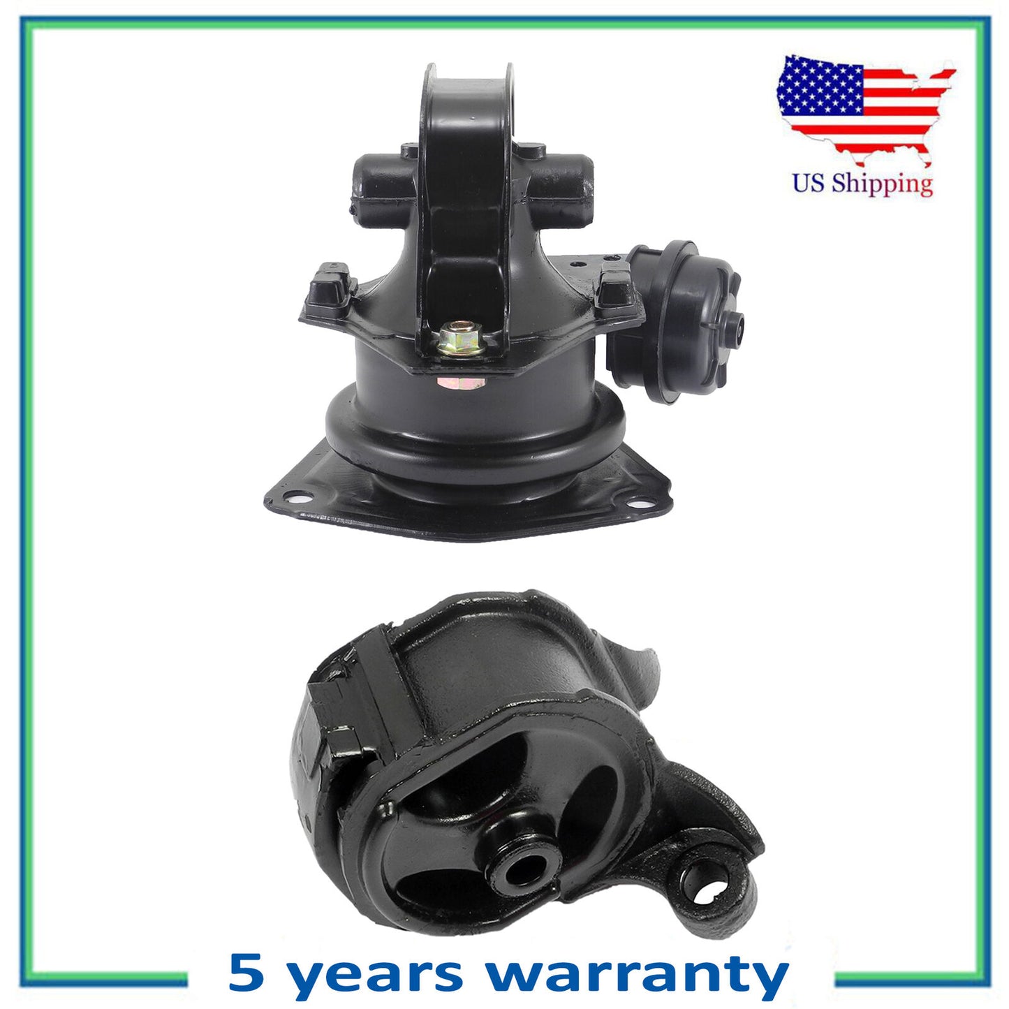 Set 2PCS Motore Montante Per 1990-1993 Honda Accord 2.2L 6512 6587