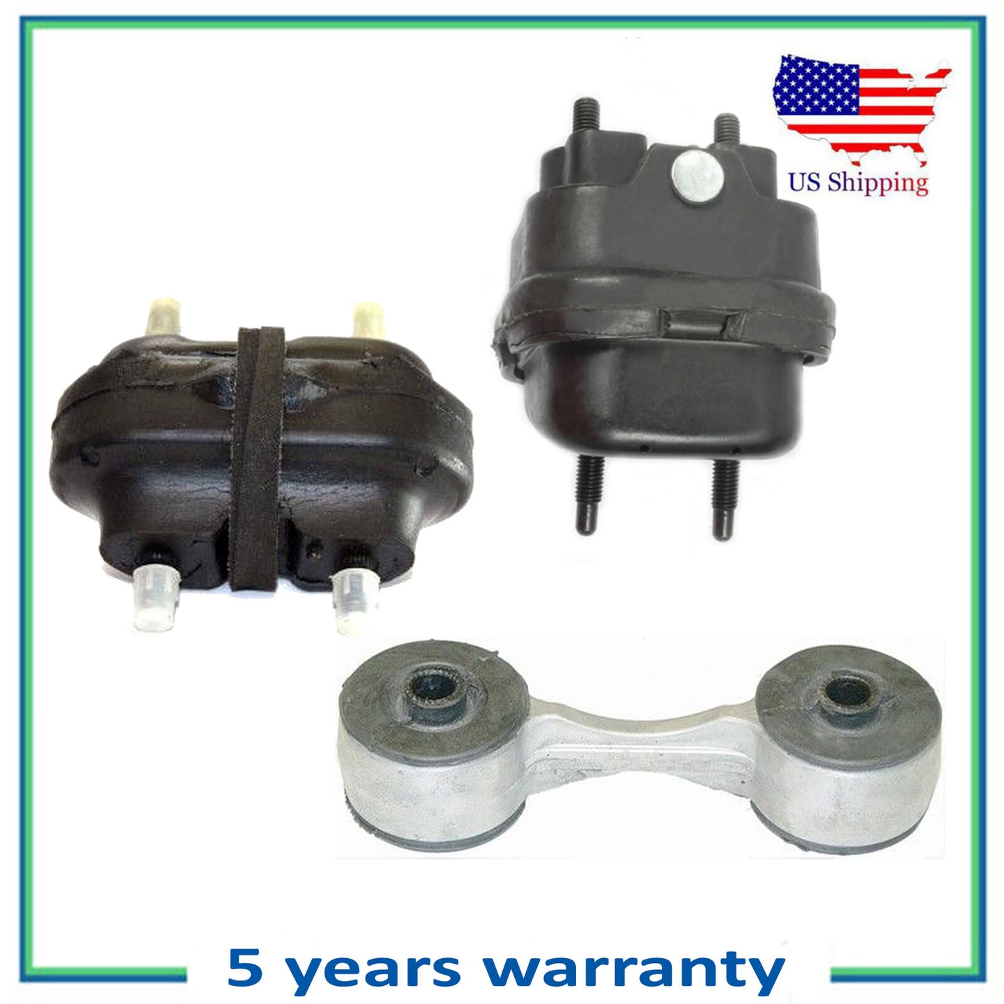 2780 2893 2837 Motor & Trans Montaje Nuevo Para 93-96 Cadillac Eldorado 4.6L