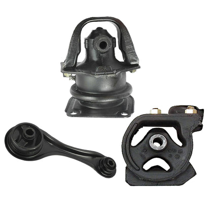 3PCS PCS For 90-93 Honda Accord 2.2L Engine Motor & Trans Mount 6547 6519 6509
