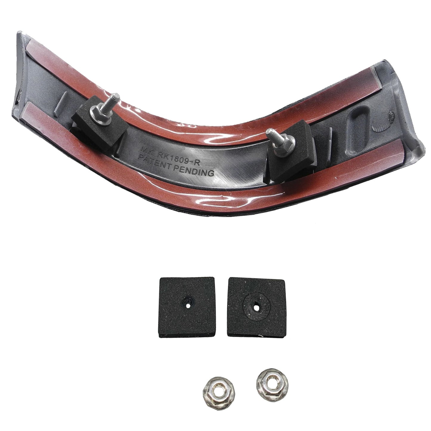 Amélioré Toit Coin Moulage Bord Pour Ford 08-16 Super Duty AGP5 Vert Paire Set