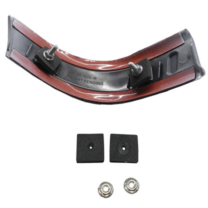 Amélioré Toit Coin Moulage Bord Pour Ford 08-16 Super Duty AGP5 Vert Paire Set