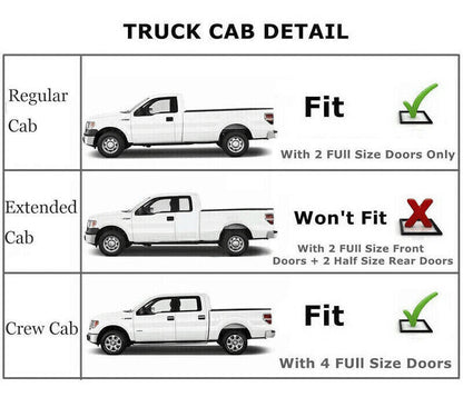Right RH Upgraded Exterior Cab Roof Molding For 99-2007 Ford Super Duty SU Green