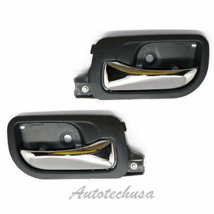 03-07 Per Honda Accord Posteriore 2 Interno Porta Manico Sinistro & Destro 2 Pz